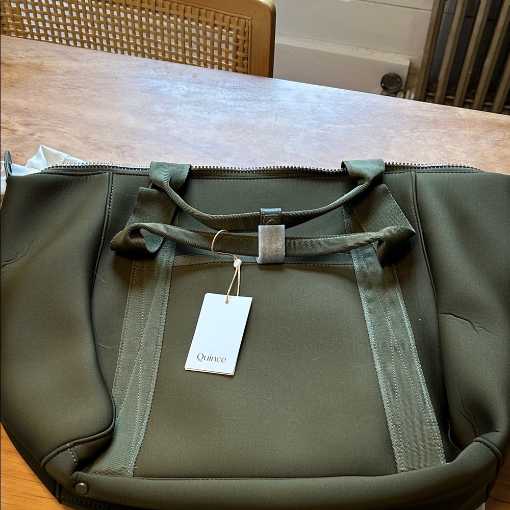 Quince Olive Duffel Bag